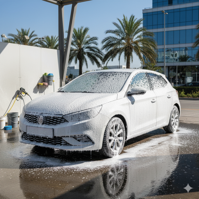 Foam Wash hatchback