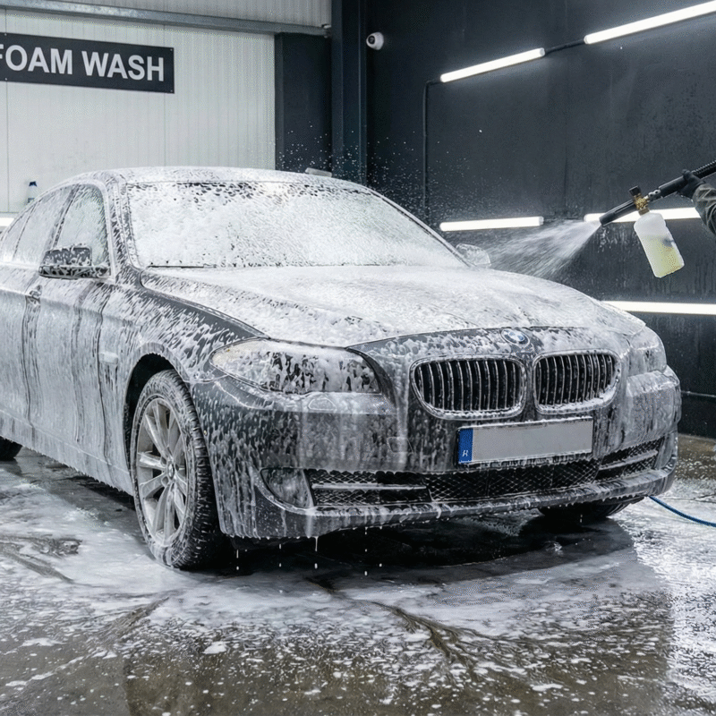 Foam Wash hatchback