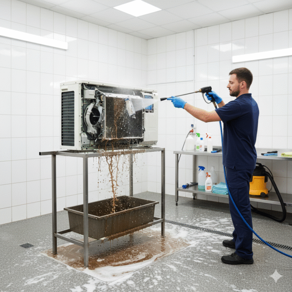 Window AC Deep Cleaning