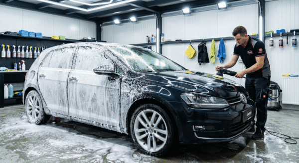 Foam Wash + Polish (hatchback)