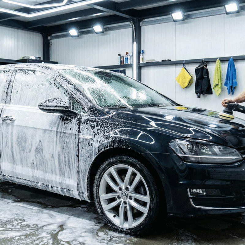 Foam Wash hatchback