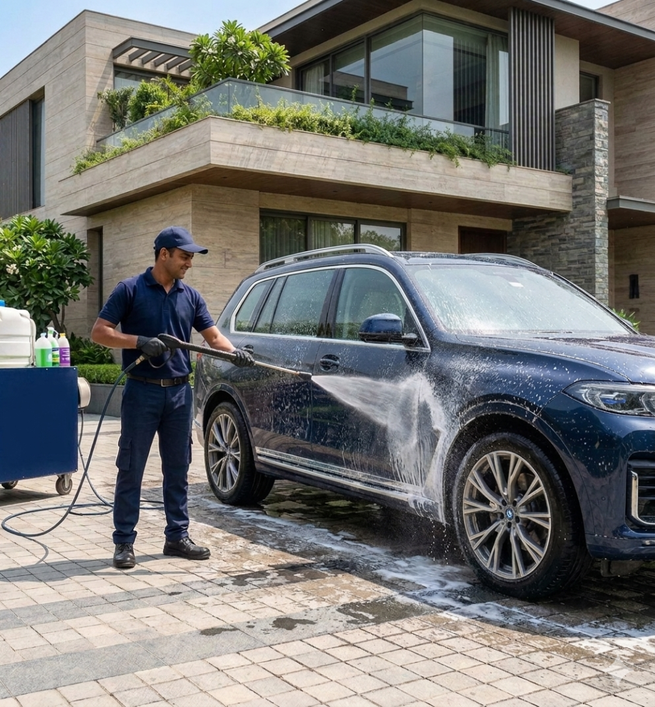 Car Cleaning at Home